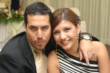 Ángelo Medine y Karla Medine.