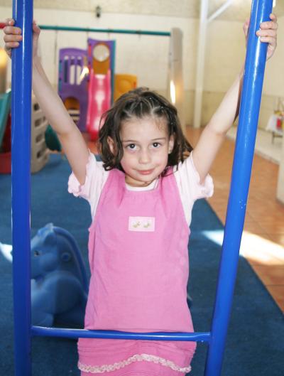 Alejandra Gómez Ortiz, captada en día que cumplió seis años de vida.