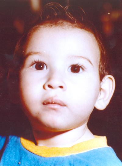 Alejandro Silveyra Goray en su primer año de vida