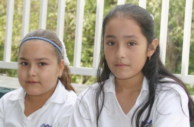 Valeria García y Rocío de Santiago