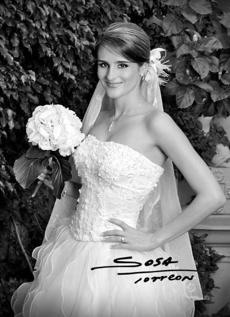 Srita. Doralicia Valdés González, el día de su boda con el C.P. Enrique García Murra.