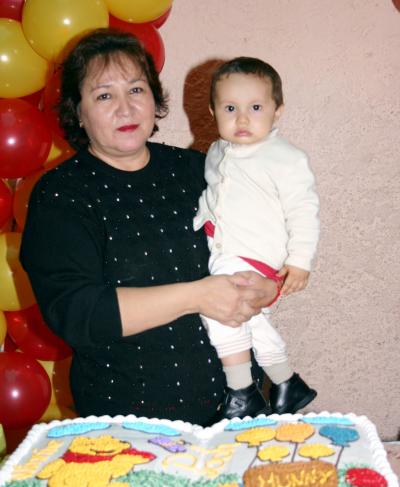 Ricardo Acosta García cumplió un año de vida