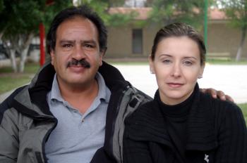 Enrique Rodríguez y Ana Laura Bernal