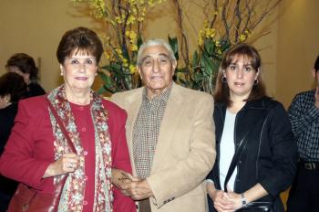 Lilia Sotomayor, Ángel Aguilar y Lilia de Llamas