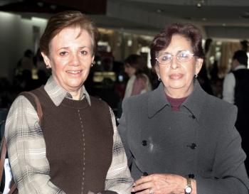 Rosa María de Rico y Guadalupe Martínez