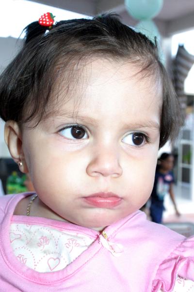 Daniela Sáenz Cortés, captada el día de su cumpleaños.