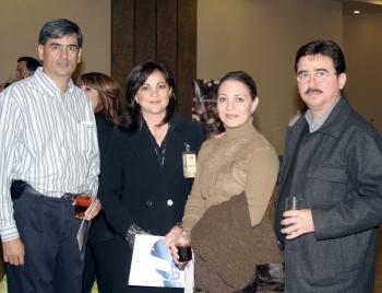 Andrés Anaya, Gabriela de Anata, Mirtala de De la Garza y Eugenio de la Garza.