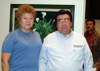 Alejandra Galván y José Andrade.