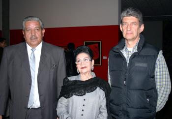 Manuel Ramírez, Rosina de Alvarado y Luis Montfort