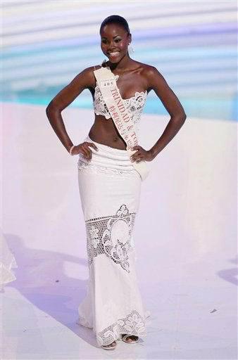 Miss Trinidad y Tobago Kenisha Nalisha.