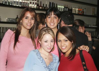 Laura Gasón, Sofía Rodríguez, Paulina Velasco y Grisel Chávez