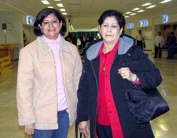 Rita Rodríguez y Silvia Elizondo viajaron a Fresno California.