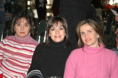 Irene Motola, Marilú Portilla y Pilar Campuzano