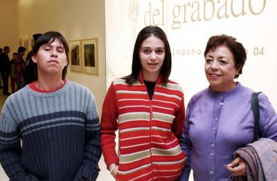 Juan Manuel Estrada, Leticia Estrada y Fernanda Estrada
