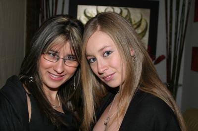 Daniela Hernández y Astrid Nava.