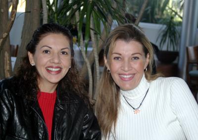 Sandra Ríos y Lorena Blázquez.