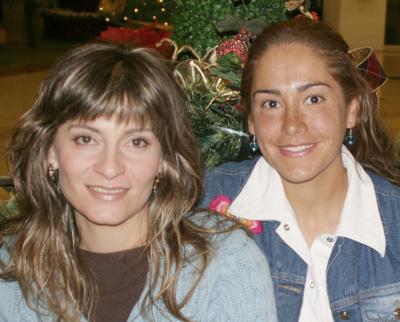 Arlette Abularach y Vivi Rocha