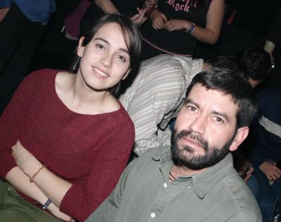 Isabel Jáuregui y Justino Calderón.