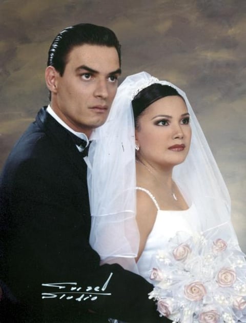 Sr. Javier Berumen Gutiérrez y Srita. Reyna Gómez Martínez contrajeron matrimonio el sábado 28 de agosto de 2004