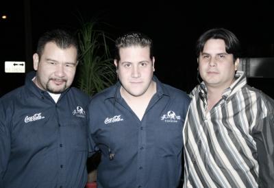 18 de enero de 2005

José Chávez, Max Prieto y Momi González .