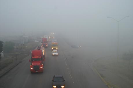 La niebla es un hidrometeoro que consiste en numerosas gotas de agua lo suficientemente pequeñas para mantenerse suspendidas en el aire indefinidamente.
