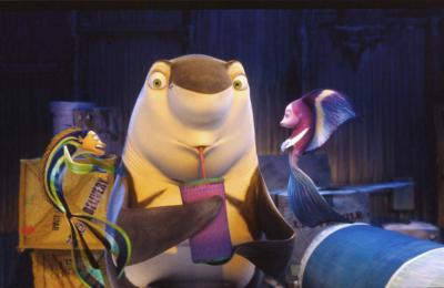 La película Shark Tale, candidata al Oscar a la Mejor Película de Animación.