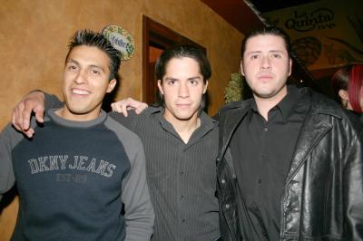 Julio Osvaldo Padilla, Alejandro Carreño y Ángel Segovia.