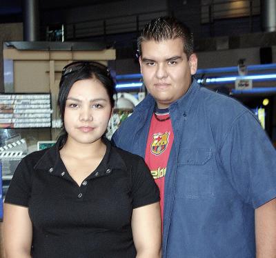 Sandra Armendáriz y Gerardo Rodríguez.