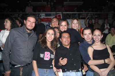 Grisel, Blanca, Gonzalo, Haydé, Amparo, Gaby, Fernando, Mary y Victori