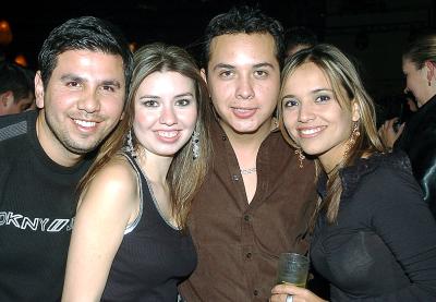 César Estrada, Abby Aguirre, Yuri Amezcua y Yeyo Estrada.