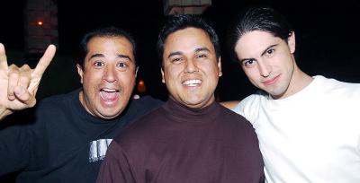Edgardo Gálvez, Juan Aguirre y Bernardo Arroyo.