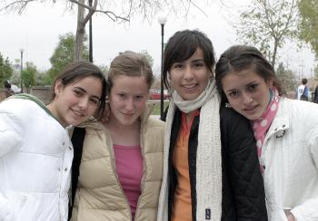 Daniela Garza, Paty Barroso, María  Sofía González y Cristy Ruiz
