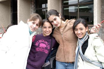 María René Obeso, Isabel Soto, Dany Sesma y Stefy Miranda