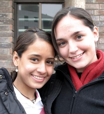 Nayeli Fernández y Maru Rodríguez