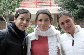 Selina Viesca, Regina Madero y Daniela Murra