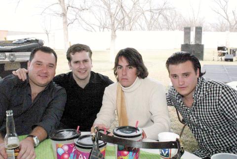 Quique Ude, Andrés Niño y Chilo