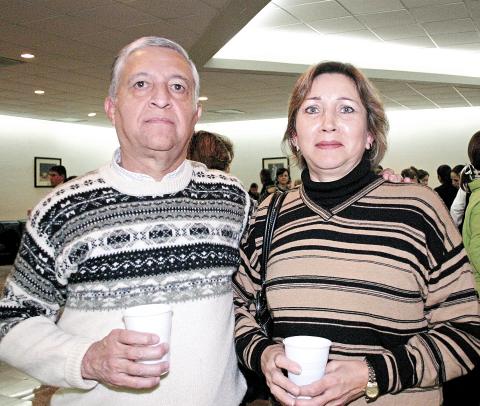 Beatriz Lorda de Fernádez y Jorge Fernández