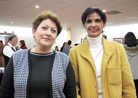 Julia Payán de Peña y Elvira C. de Quiroz