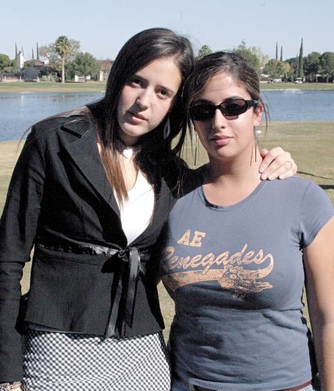 Ana Laura Quintero y Andrea Portal