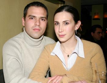 Luis David V. y Lucía Sada.
