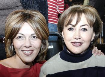 Magaly Gámez y Patty Borrego.