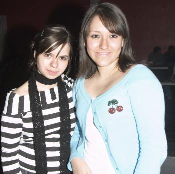 Ethel Villarreal y Sofía Balderas.