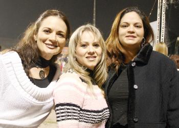 Cristina Pachecho, Ana Elena de Gómez y Luisa Pacheco de Moya.