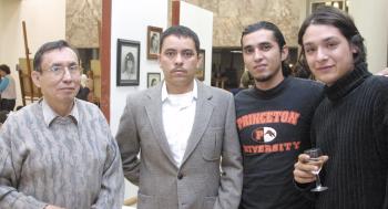 Tomás Ledezma, Juan José Franco, Gerardo Navarro y Emmanuel Torres.