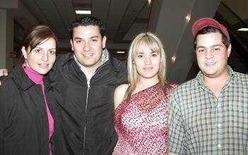 Beto Palacios, Liliana Fernández, Flor Hernández y Eduardo Chávez