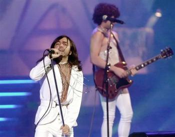 El grupo argentino puso a bailar a todos los asistentes.
