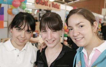 Gaby Trigos, Jéssica Martínez y Lourdes Humphrey.
