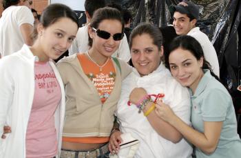 Mary Sofi Fernández, Banchis Borrego, Mariel del Bosque y Naty Garza
