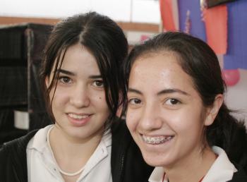 Anabel Salas y Sofía Romo.