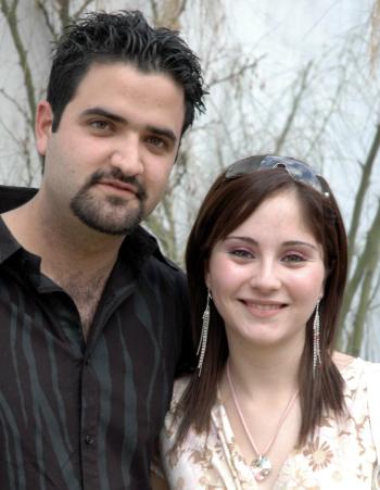 Idaly Chibli y David Portales festejaron su cumpleaños.